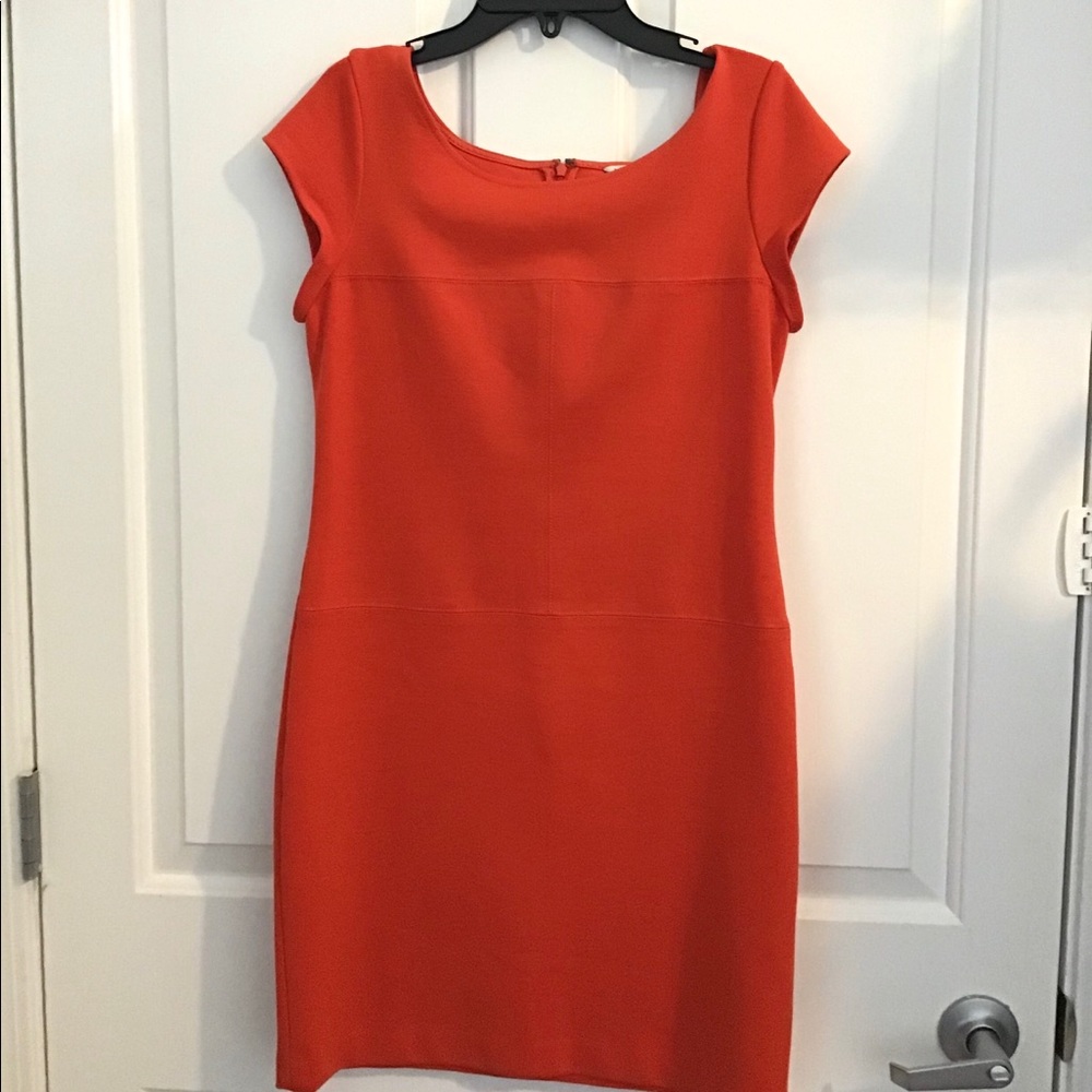 Flattering Orange BR Dress